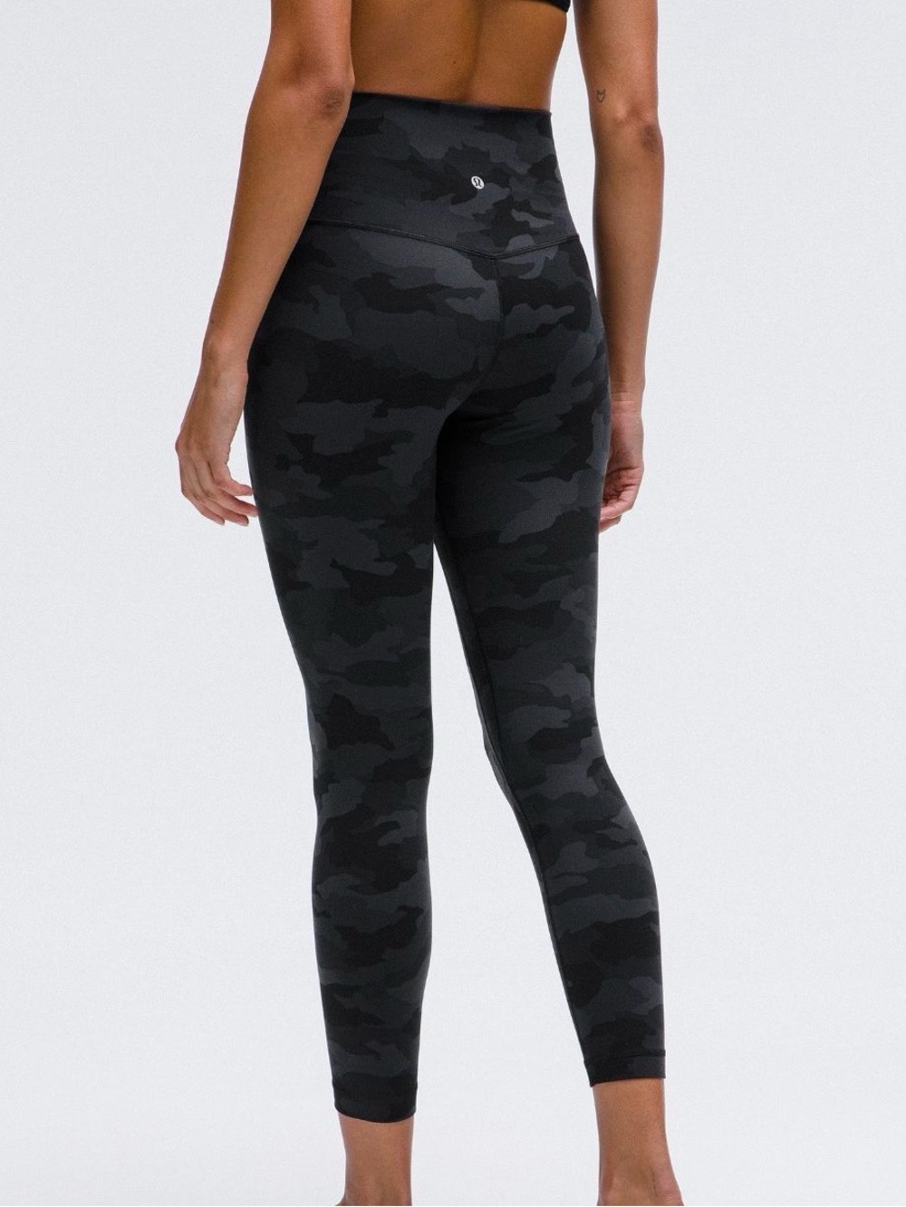 lululemon athletica Black Camo High-Rise Leggings